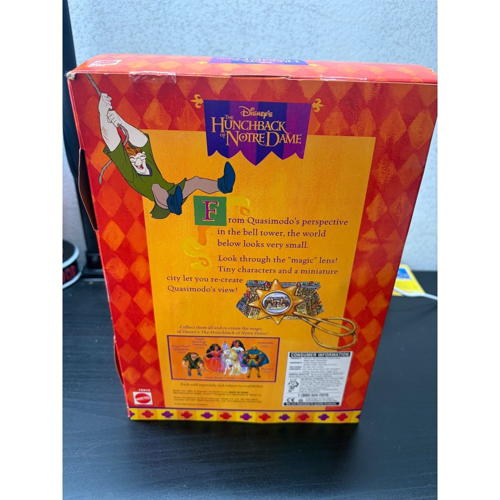 Quassi Moddo Mattel | Toys | Disney Hunchback Of Notre Dame Magic View Quasimodo ...